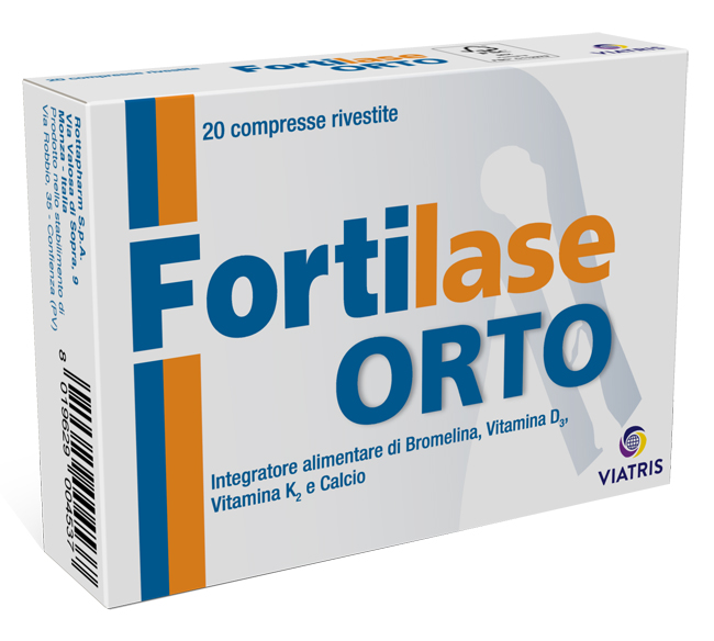 FORTILASE ORTO 20 COMPRESSE RIVESTITE - farmachicca