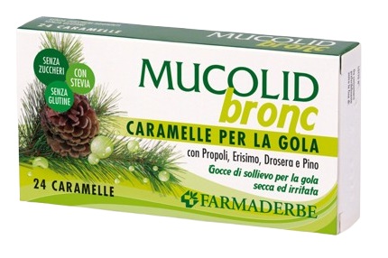MUCOLID BRONC 24 CARAMELLE - farmachicca