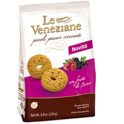 LE VENEZIANE BISCOTTI FRUTTI DI BOSCO 250 G - farmachicca
