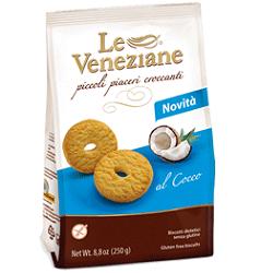 LE VENEZIANE BISCOTTI COCCO 250 G - farmachicca