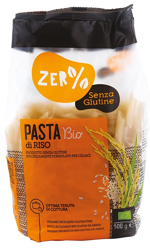 ZERO% GLUTINE PASTA RISO PENNE SENZA GLUTINE BIO 500 G - farmachicca