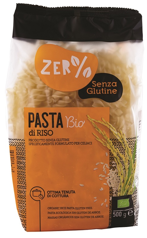 ZERO% GLUTINE PASTA RISO FUSILLI SENZA GLUTINE BIO 500 G - farmachicca