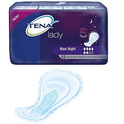 PANNOLONE SAGOMATO TENA DISCREET MAXI NIGHT 12 PEZZI - farmachicca