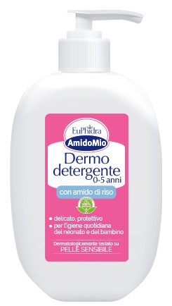 EUPHIDRA AMIDOMIO DERMODETERGENTE 0/5 ANNI 400 ML - farmachicca