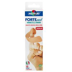 CEROTTO MASTER-AID FORTE MED FINGER CON DISINFETTANTE 150X20 10 PEZZI - farmachicca