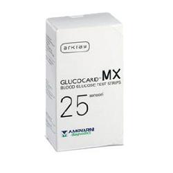 STRISCE MISURAZIONE GLICEMIA GLUCOCARD MX 25 PEZZI - farmachicca