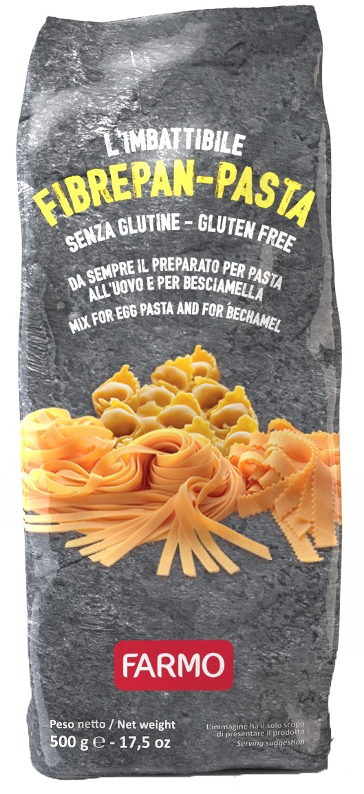L'IMBATTIBILE FIBREPAN-PASTA PREPARATO PER PASTA ALL'UOVO E PER BESCIAMELLA 500 G - farmachicca
