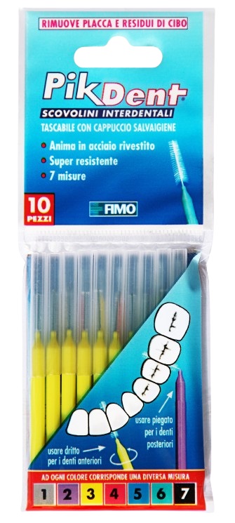 PIKDENT STUZZICOLINO 3 GI 10PZ - farmachicca
