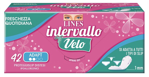 LINES INTERVALLO VELO ADAPT 42 PEZZI COUPON - farmachicca