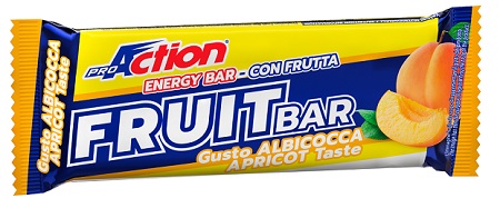 PROACTION FRUIT BAR BARRETTA ENERGETICA ALL'ALBICOCCA 40 G - farmachicca