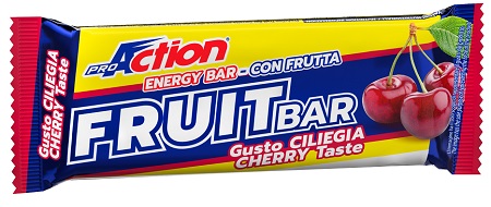 PROACTION FRUIT BAR BARRETTA ENERGETICA ALLA CILIEGIA 40 G - farmachicca