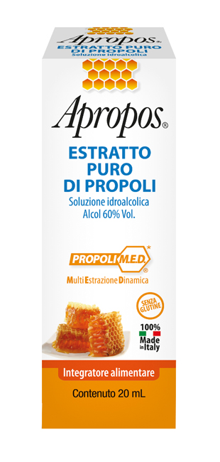 APROPOS ESTRATTO PURO PROPOLI 20 ML - farmachicca
