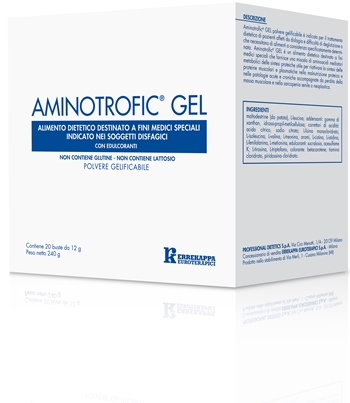 AMINOTROFIC GEL ALIMENTO DIETETICO A FINI MEDICI SPECIALI 20 BUSTINE 12 G - farmachicca