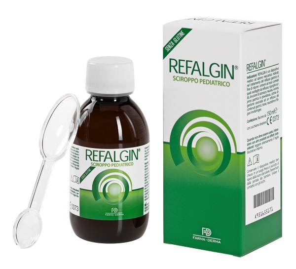 REFALGIN SCIROPPO PEDIATRICO 150 ML - farmachicca