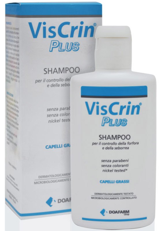 VISCRIN PLUS SHAMPOO ANTIFORFORA 200 ML - farmachicca
