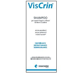 VISCRIN SHAMPOO CAPELLI FRAGILI E SFIBRATI TENDENTI A CADERE 200 ML - farmachicca