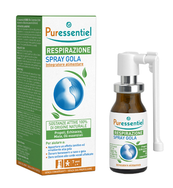 PURESSENTIEL RESPIRAZIONE SPRAY GOLA 15 ML - farmachicca