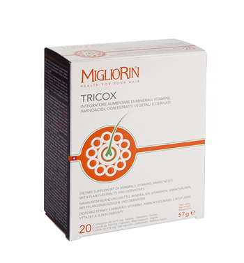 MIGLIORIN TRICOX 20 TAVOLETTE + 20 GELLULE + 20 CAPSULE - farmachicca