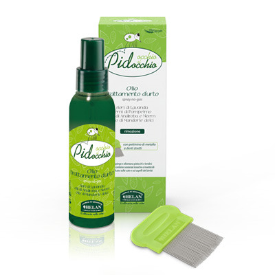 HELAN OCCHIO AL PIDOCCHIO OLIO SPRAY 100 ML + PETTININO - farmachicca