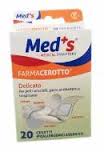 CEROTTO MEDS STRIPS DELICATO TESSUTO NON TESSUTO ASSORTITI 20 PEZZI - farmachicca