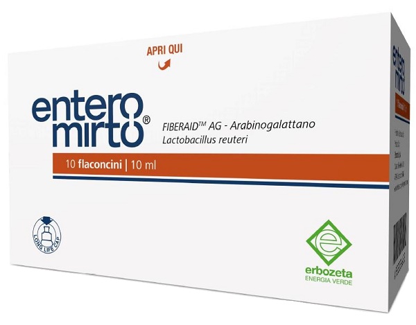 ENTERO MIRTO 10 FLACONCINI DA 10 ML - farmachicca