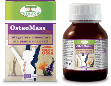 OSTEOMASS PLUS 60 CAPSULE FLACONE 24 G - farmachicca