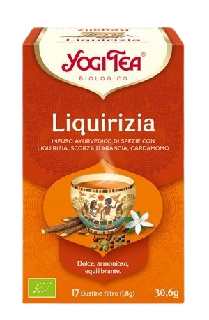 YOGI TEA LIQUIRIZIA BIO 30,6 G - farmachicca