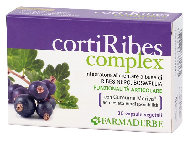 CORTI RIBES COMPLEX 30 CAPSULE - farmachicca