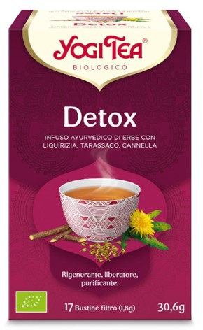 YOGI TEA DETOX BIO 30,6 G - farmachicca