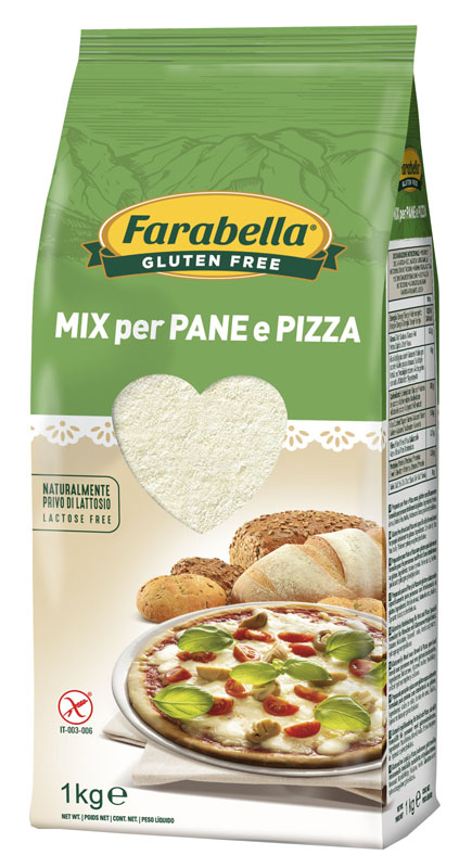 FARABELLA FARINA PREPARATO PANE/PIZZA 1 KG - farmachicca