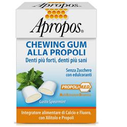 APROPOS CHEWINGUM PROPOLI 25 G - farmachicca
