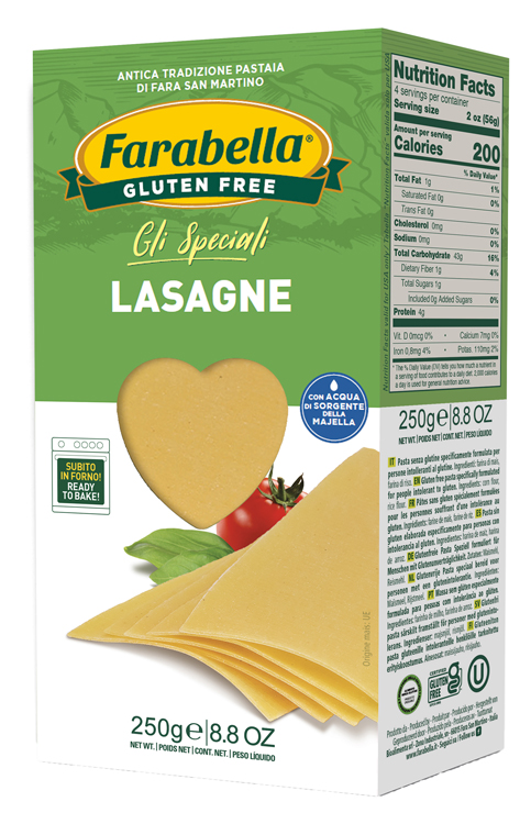 FARABELLA LASAGNE 250 G - farmachicca