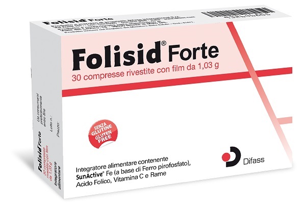 FOLISID FORTE 30 COMPRESSE 3,9 G - farmachicca