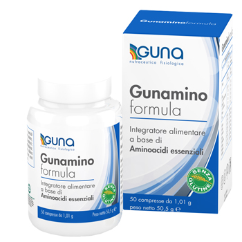 GUNAMINOFORMULA 50 COMPRESSE 50,50 G - farmachicca