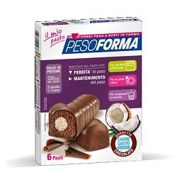 PESOFORMA BARRETTA CUORE COCCO 6 PASTI 12 X 31 G - farmachicca