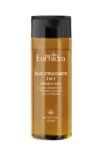 EUPHIDRA OLIO DETERGENTE STRUCCANTE IN FLACONE DA 100 ML CON ASTUCCIO - farmachicca