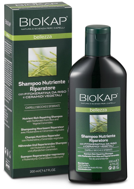 BIOKAP SHAMPOO NUTRIENTE/RIPARATORE 200 ML - farmachicca