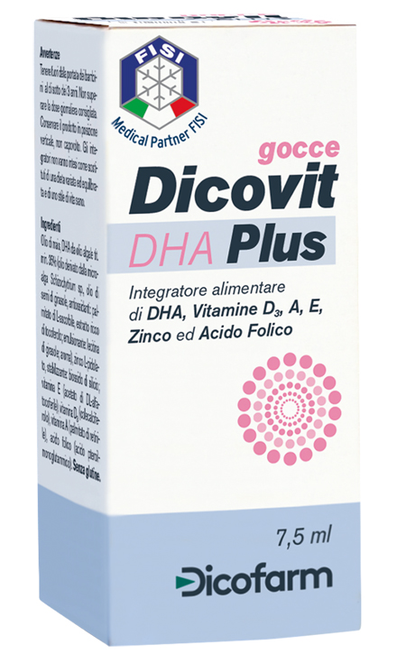 DICOVIT DHA PLUS 7,5 ML - farmachicca