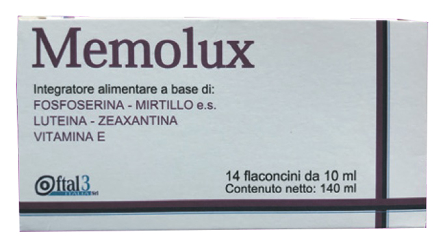 MEMOLUX 14 FLACONCINI 10 ML - farmachicca