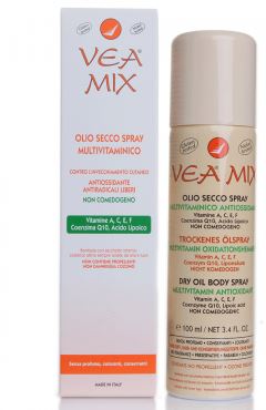 VEA MIX OLIO SECCO SPRAY MULTIVITAMINICO 100 ML - farmachicca