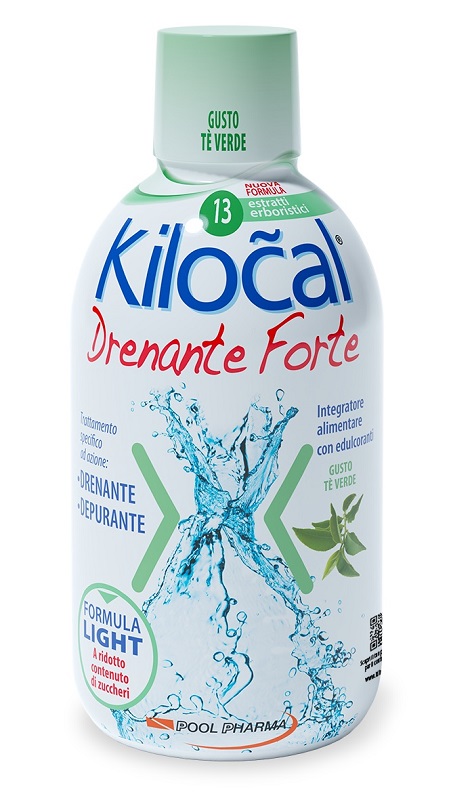 KILOCAL DRENANTE FORTE THE VERDE 500 ML - farmachicca