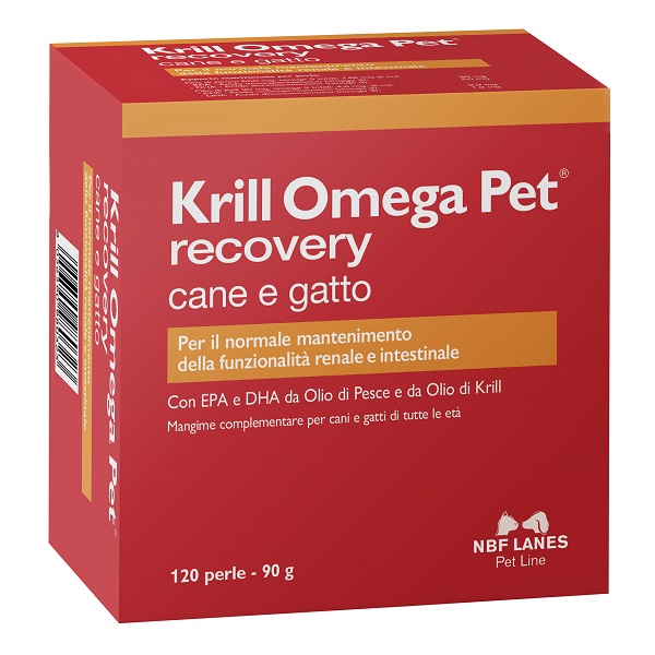 KRILL OMEGA PET RECOVERY BLISTER 120 PERLE - farmachicca