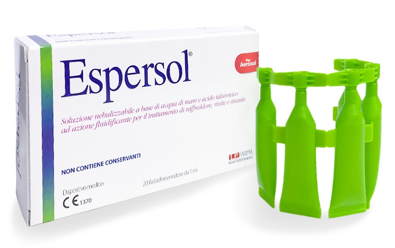 SOLUZIONE PER AEROSOL ESPERSOL 20 FIALE MONODOSE 5 ML - farmachicca