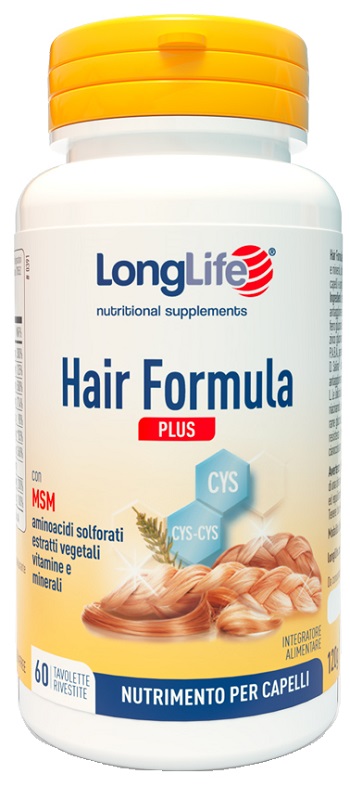 LONGLIFE HAIR FORMULA PLUS 60 TAVOLETTE - farmachicca