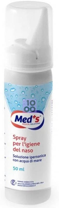 MEDS SPRAY IPERTONICO ACQUA NASO 50 ML - farmachicca