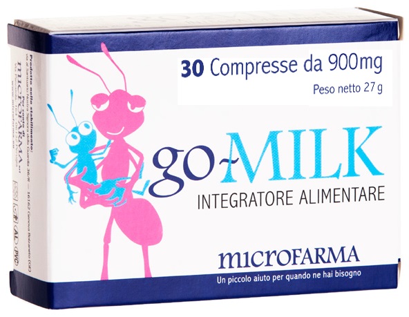 GO-MILK 30 COMPRESSE - farmachicca