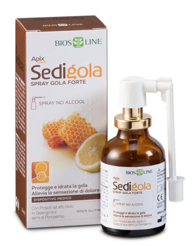 APIX PROPOLI SEDIGOLA SPRAY FORTE 30 ML - farmachicca