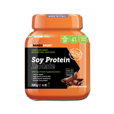 SOY PROTEIN ISOLATE DELICIOUS CHOCOLATE POLVERE 500 G - farmachicca