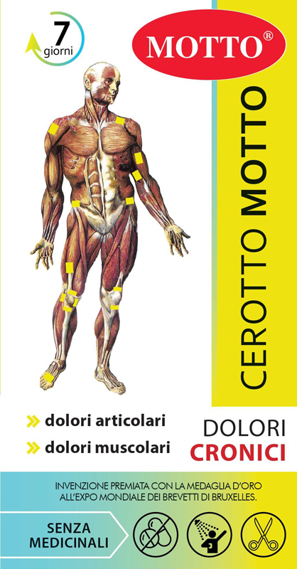 CEROTTO MOTTO ANALGESICO DA RITAGLIARE 5 X 15 CM 2 PEZZI - farmachicca