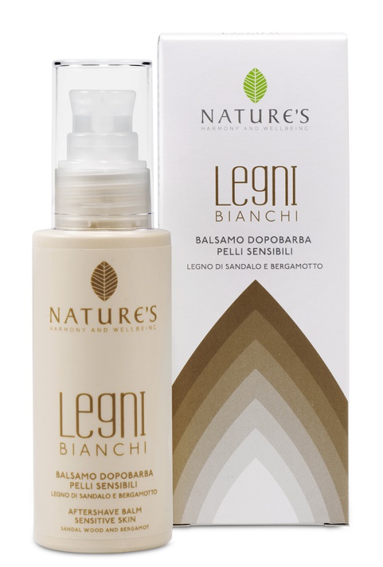 NATURES LEGNI BIANCHI FLUIDO BALSAMO DOPOBARBA - farmachicca